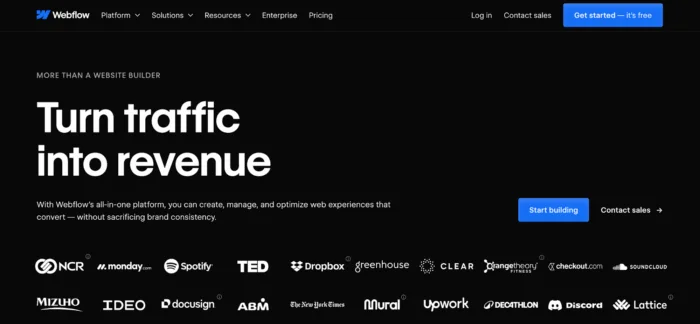 miglior cms seo friendly Webflow