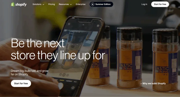 miglior cms seo friendly per ecommerce shopify