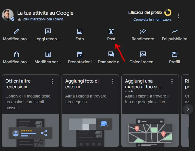 google business profile pietro rogondino4