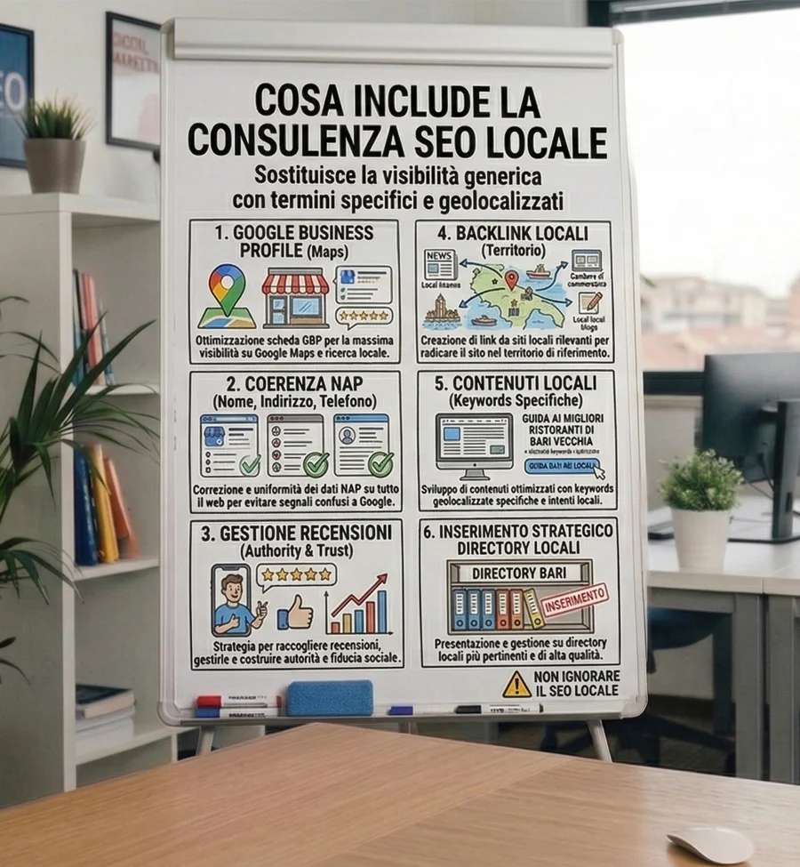 Local SEO 4 Cosa include la consulenza SEO locale
