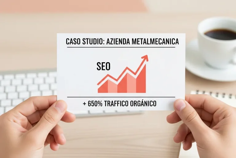 +650% di traffico per un’azienda metalmeccanica. Come l’ho fatto. 6 caso studio seo azienda metalmeccanica bari