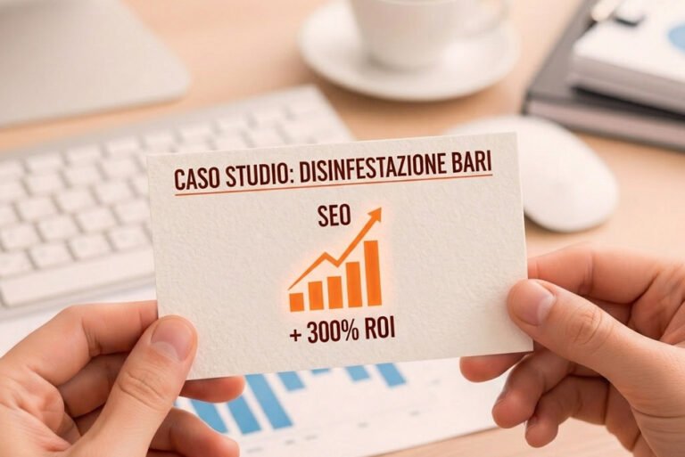 Lead x3 per un’azienda di disinfestazione: la strategia SEO che scala 5 nbm