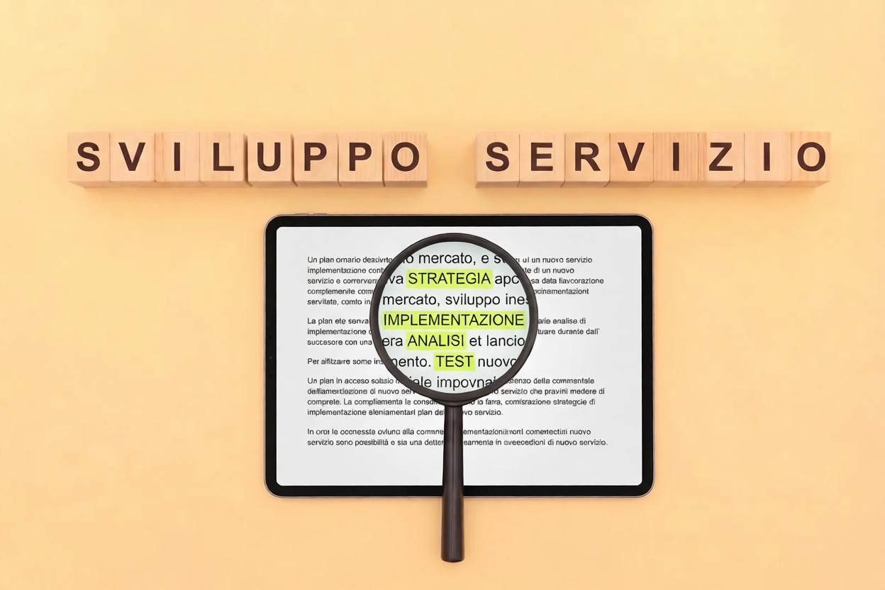 Ricerca Keywords 5 Come sviluppo servizio ricerca parole chiave