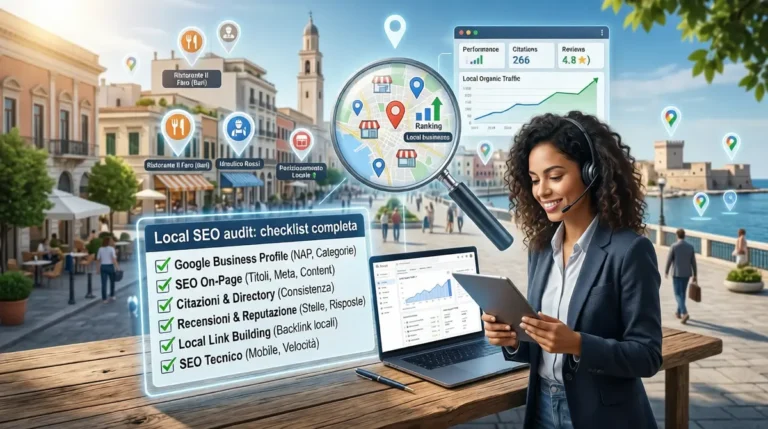 Local SEO audit checklist completa