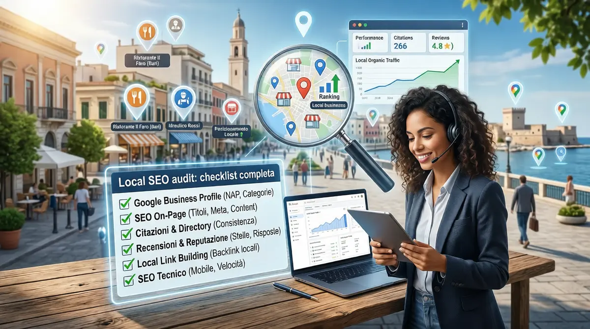Local SEO audit checklist completa