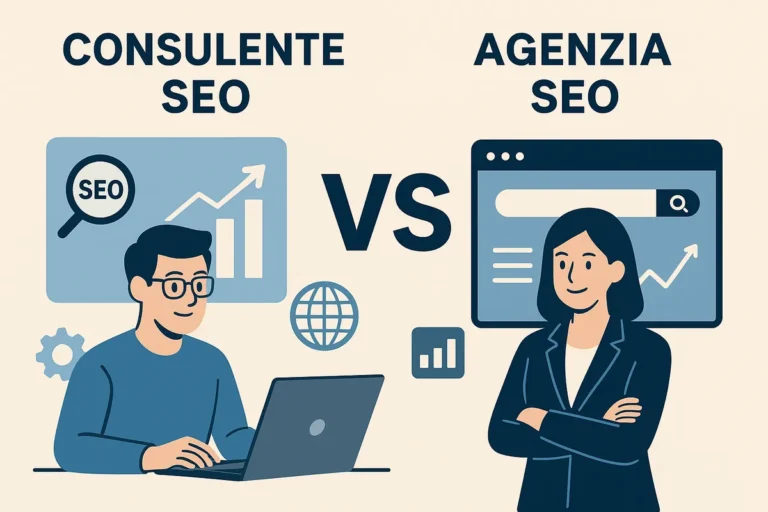 consulente seo vs agenzia seo